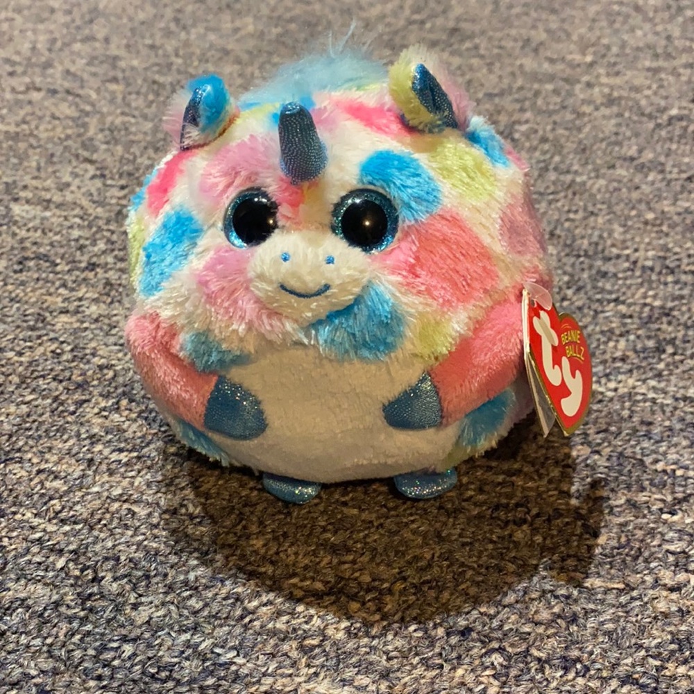 Unicorn TY beanie ball